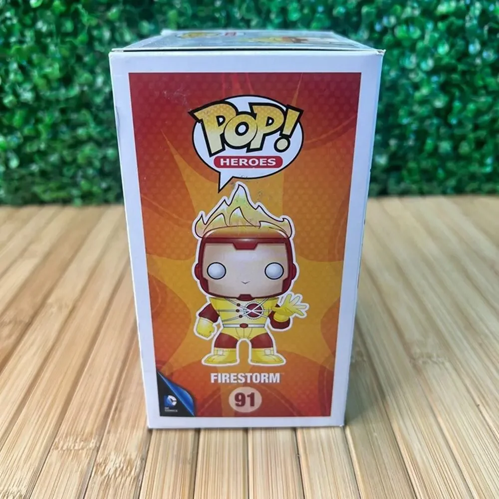 Funko Pop DC Super Heroes 91 Firestorm Vinyl Figure